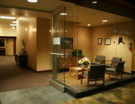 RADACT's reception area